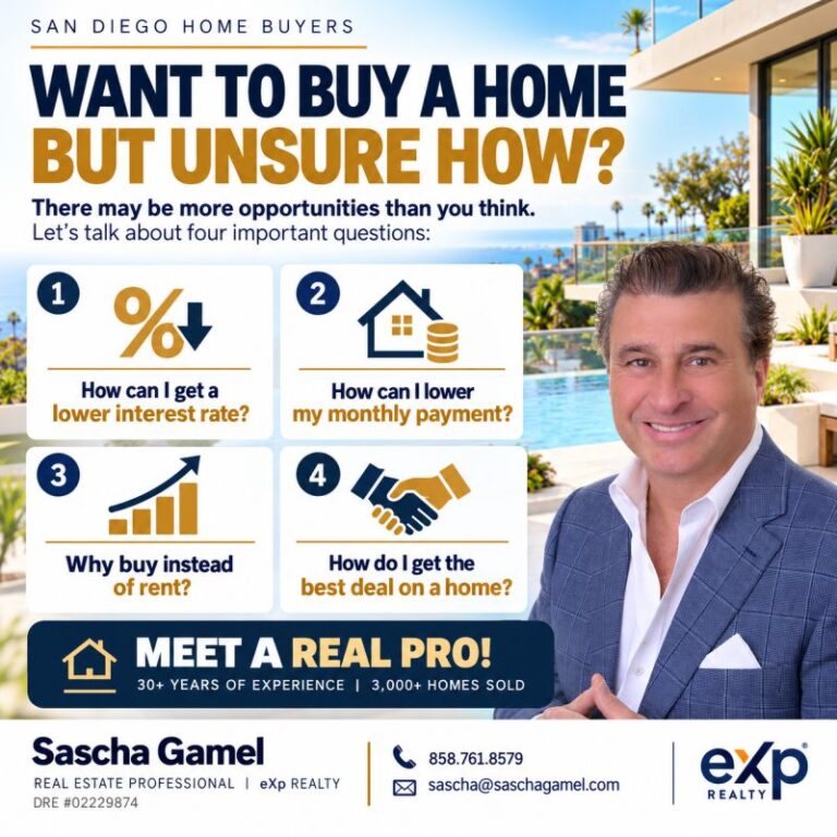 Want to Buy a Home in San Diego but Not Sure How to Make It Work?